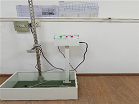 Steel ball impact test